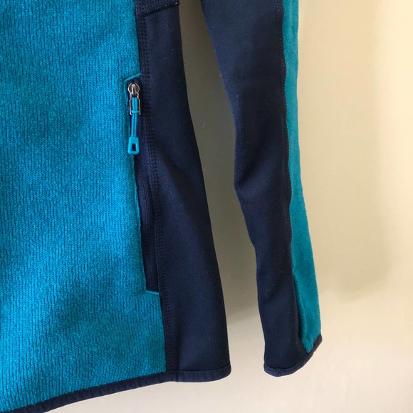 Patagonia Hooded Better Sweater Jacket Full Zip Blue Size XS - Picture 4 of 7